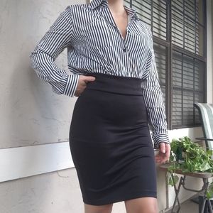 Stripe button up shirt